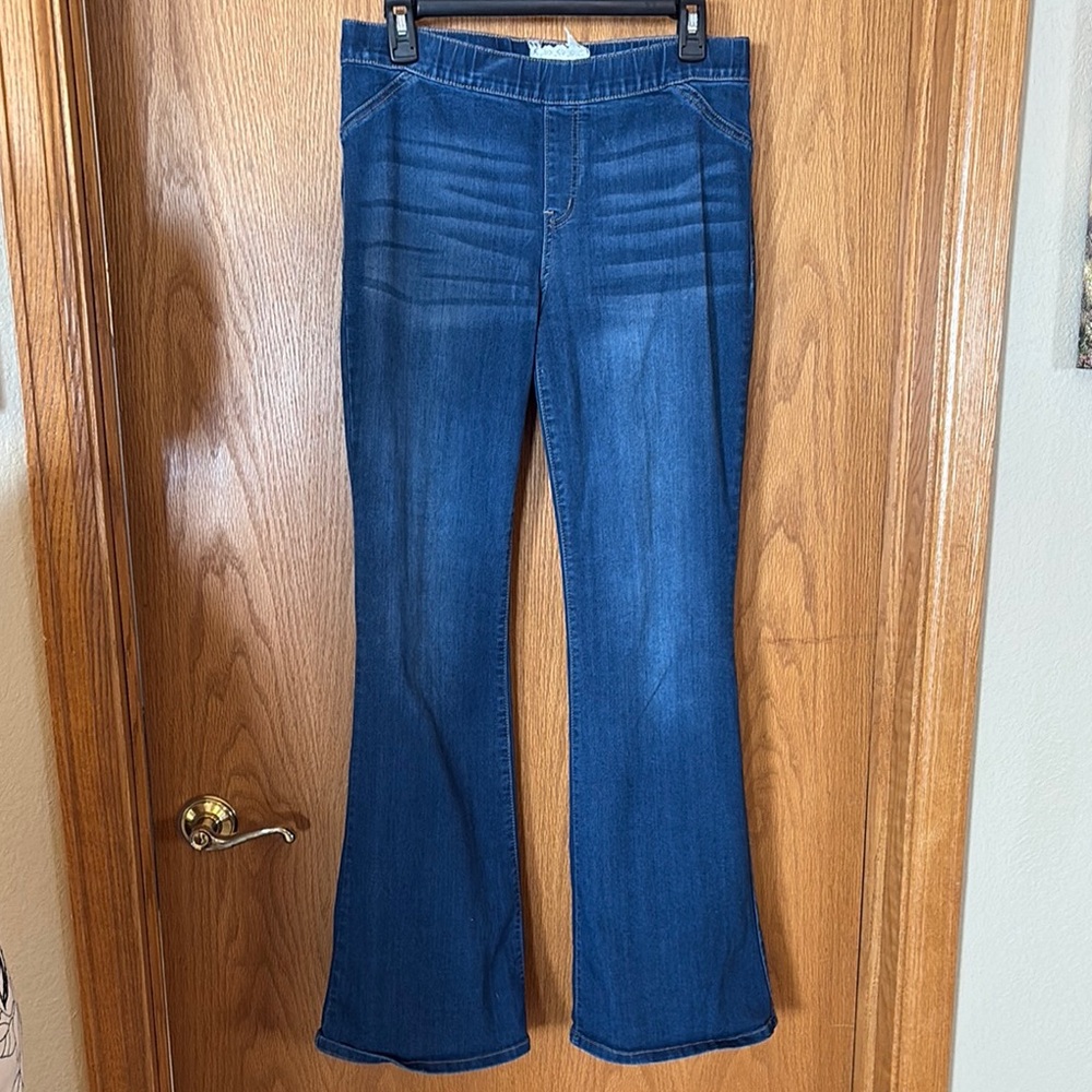 Women's Blue Flared Jeans